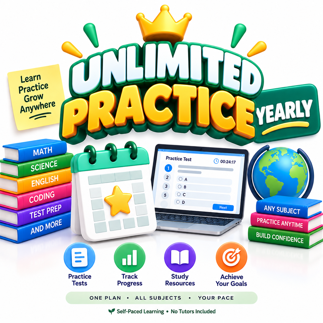 Unlimited Practice — Yearly
